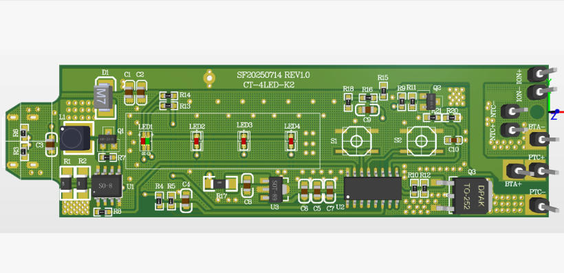 無線直發梳方案，直卷兩用小巧便攜